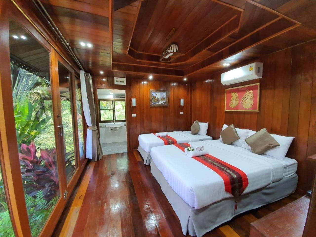 บ้านสวนในฝัน-ตลาดน้ำท่าคา Szamutszongkhram Kültér fotó